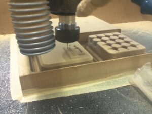 Ukázka 3D CNC frézy